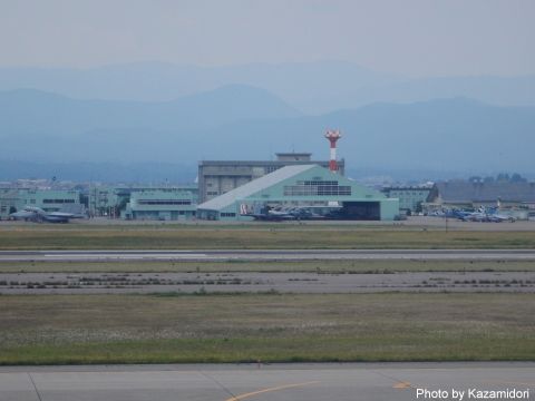小松空港で