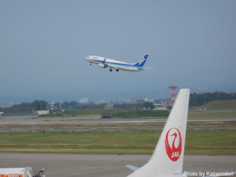 一本前の羽田便