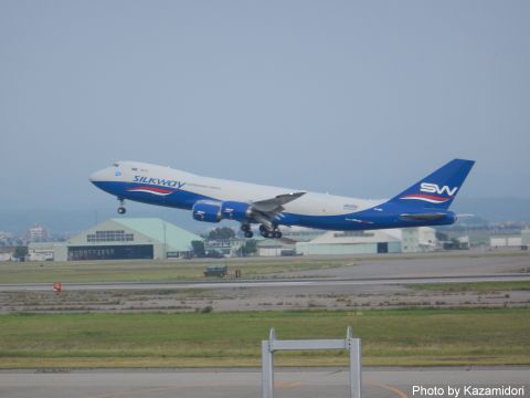 SILK WAYの787-8貨物機