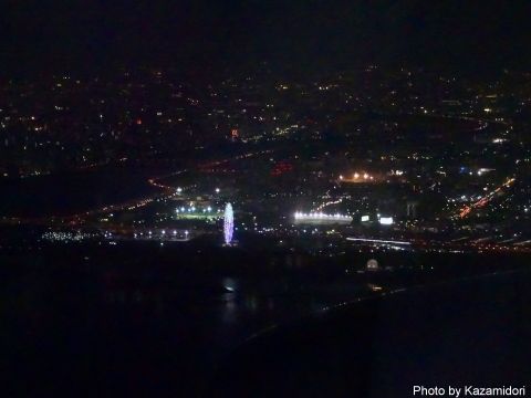 機窓の風景