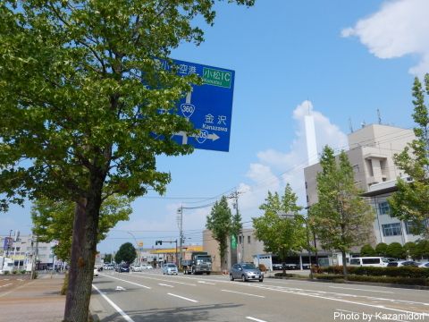 散歩道の風景