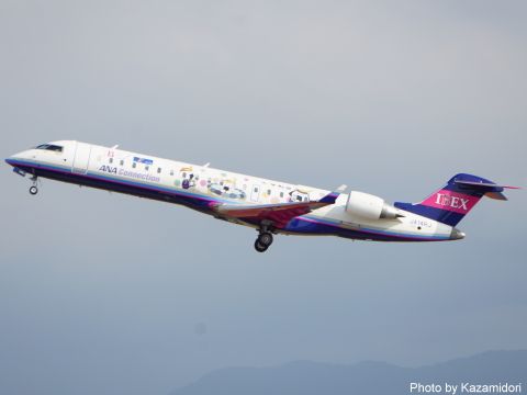 福岡便のCRJ