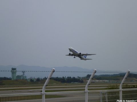 ANA東京便離陸