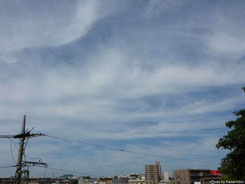 今朝の空