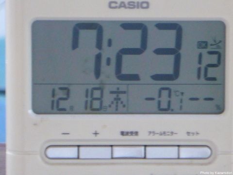 氷点下!