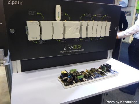 ZigBee対応の家電制御ユニット