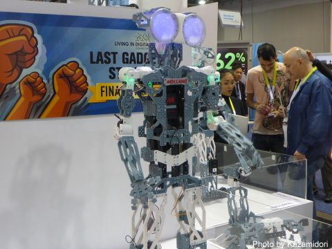 ロボットコーナーで