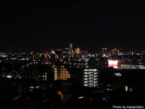 いつもの横浜方面夜景