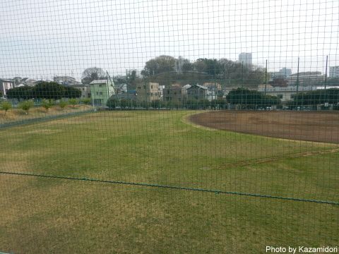 公園の野球場