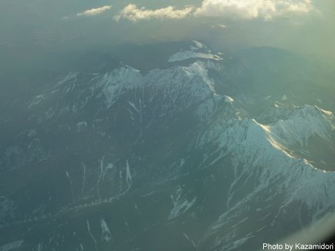 八ヶ岳あたり
