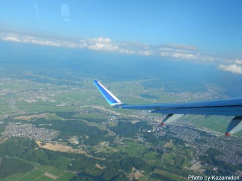 機窓からの景色