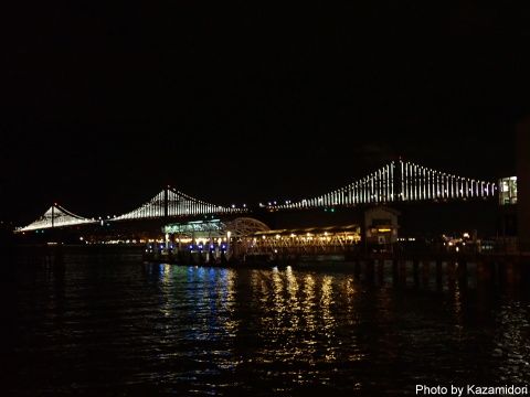 ベイブリッジ夜景