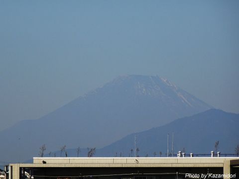今朝の富士山