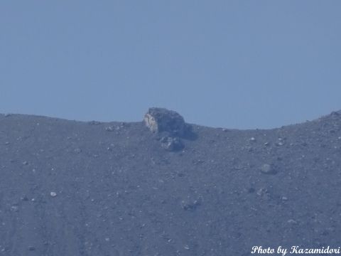 浅間山の大岩