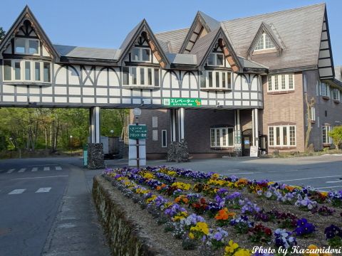 グリーンプラザホテルの庭