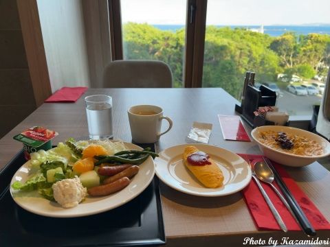 今朝の朝食