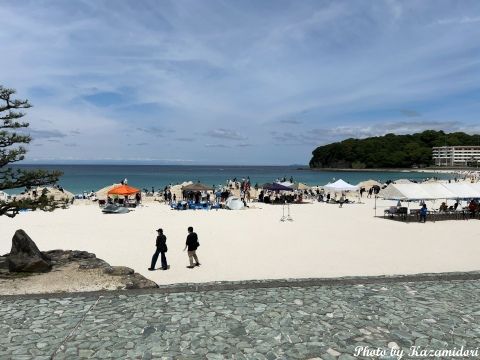 「砂祭り」開催中