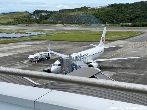 白浜空港で