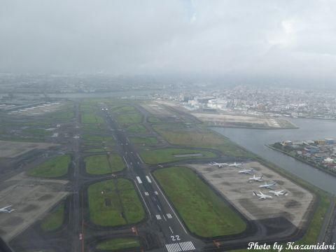 羽田空港離陸